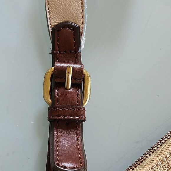 Fossil Leather and Canvas Bag - Picture 11 of 11